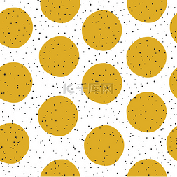 清汤混沌图片_黄色的圆圈和黑点 