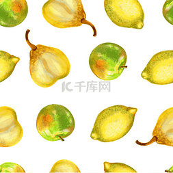 苹果，柠檬，黄梨模式