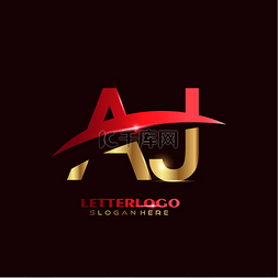 图形logo图片_Aj 图形字母徽标