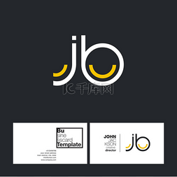 企业商标图片_圆的字母商标 Jb
