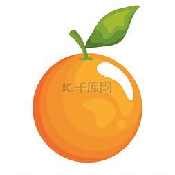 柑橘图标图片_橘子图标矢量设计