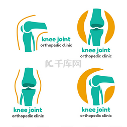 膝盖关节图片_圆象征着膝盖关节骨头