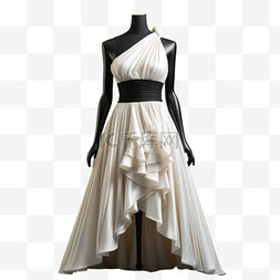 裙子高贵模特免扣元素装饰素材