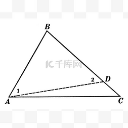 举例说明，如果三角形的两边是不