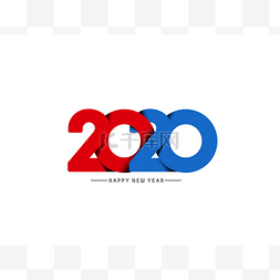 ct拍片图片_新年快乐 2020 文本设计拍片,矢量