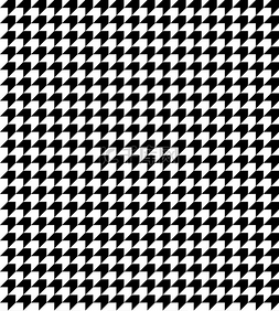 几何无缝图片_黑白 houndstooth 模式向量.
