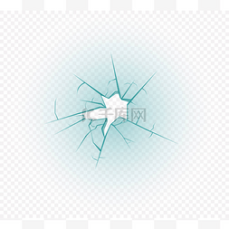 破碎的玻璃破碎图片_碎玻璃矢量插图.