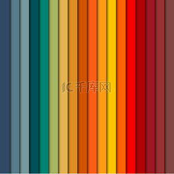 光谱矢量图片_垂直的七彩光谱条纹背景。矢量