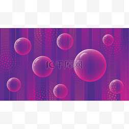 化学肥皂泡图片_明亮的矢量背景与文字的空间。未