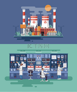 放养基地图片_插图室内科学基地，核电站平面风