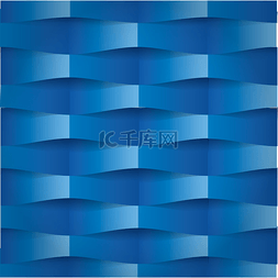 抽象折纸蓝色矢量背景