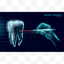 医学模型图片_健康的人类健康的牙齿医学模型低