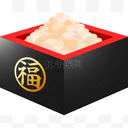 一个例子图片_日本节本的豆子进入测量箱