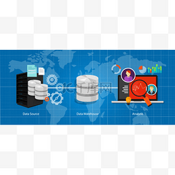 数据智能分析图片_数据业务智能数据仓库数据库
