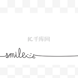 只需几分钟图片_只需微笑，用手绘出一个字，表示