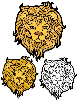 狮子的脸