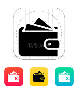 icon贷款图片_卡图标的钱包
