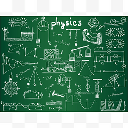 手绘物理公式图片_物理公式和现象上学校董事会