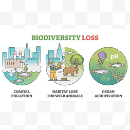 生物多样性丧失问题和原因作为气