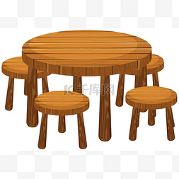 椅子图图片_圆桌和椅子