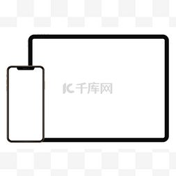 白色ipad图片_商务平板电脑 ipad pro 12, 9 和 iphone 