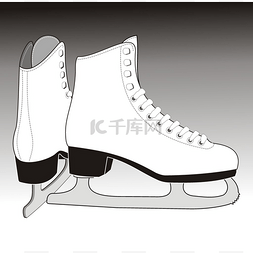 滑冰女图片_妇女? s 溜冰鞋.