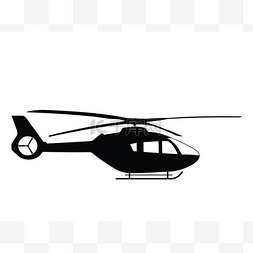 黑色车上图片_3.直升机