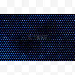 背景彩色几何图片_亮蓝色矢量图，包括圈.