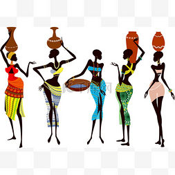非洲妇女图片_美丽的非洲妇女