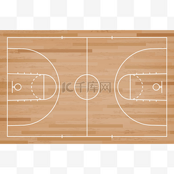 篮球场地板上的线木图案纹理背板