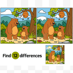 发现差异 (熊家族)