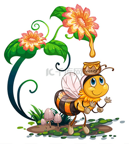 蜜蜂和花图片_蜜蜂和花