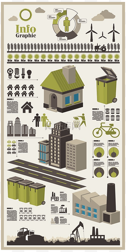 城市信息图片_Information Graphic