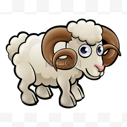 公羊农场动物卡通角色