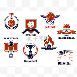 basketball图片_篮球比赛和会徽设计