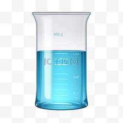 化学简单实验试管免扣元素装饰素