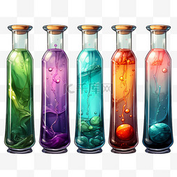 瓶子合集游戏免扣元素装饰素材