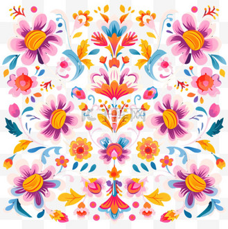 花纹ai图案色彩免扣元素装饰素材