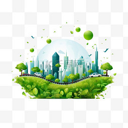 能源环境图片_生态环保创意理念概念设计