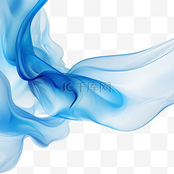 商业图案图片_蓝色流体背景