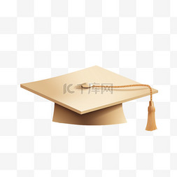 上传成功弹窗图片_纸角上的毕业帽或砂浆板。矢量教