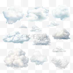 抽象的蓝天图片_云真实感布景半透明的多云天空，