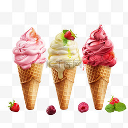 大众点评套餐图图片_逼真的冰淇淋系列