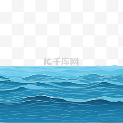 海面以下图片_平静的海面或海面，有小波浪和蓝