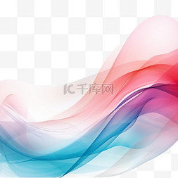 抽象色彩流动图片_抽象多彩的波浪透明的现代背景