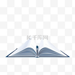 书籍封面海报图片_白色和深蓝色背景的抽象三角形状