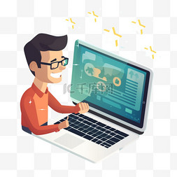 互联网科技数字艺术图片_办公互联网科技元素立体免扣图案