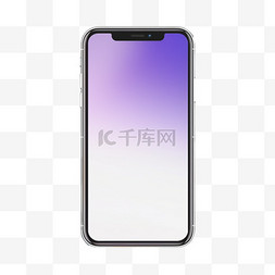 数字样机图片_逼真的前视智能手机样机移动iPhone