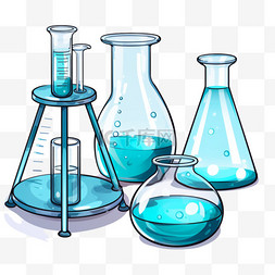 实验-化学图片_科学实验所需的一套设备