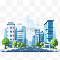 城市背景图片_城市-视频会议的背景
